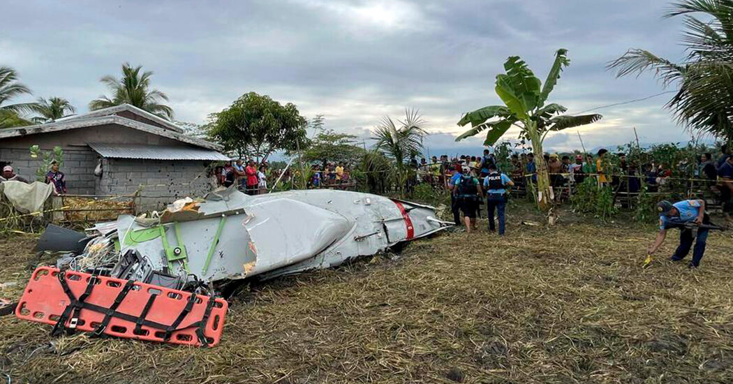 Philippines Plane Crash Kills U.S. Service Member and 3 Contractors